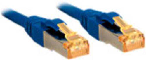 LINDY 47275 RJ45 Netzwerkkabel, Patchkabel CAT 6 S/FTP 0.30 m Blau 1 St.
