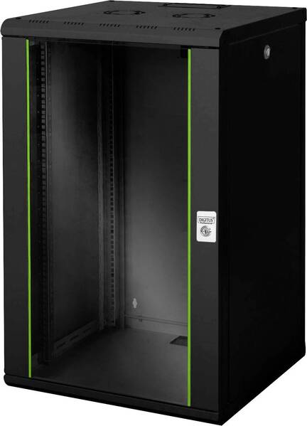 Digitus DN-19 20U-6/6-SW 19 Zoll Wandgehäuse (B x H x T) 600 x 998 x 600 mm 20 HE Schwarz, Schwarz (RAL 9005)