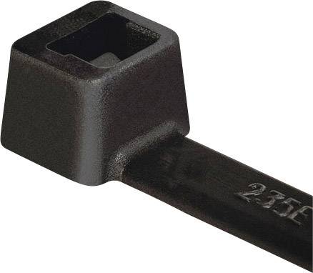 HellermannTyton 111-12403 T120L-PA66-BK Kabelbinder Schwarz 50 St.
