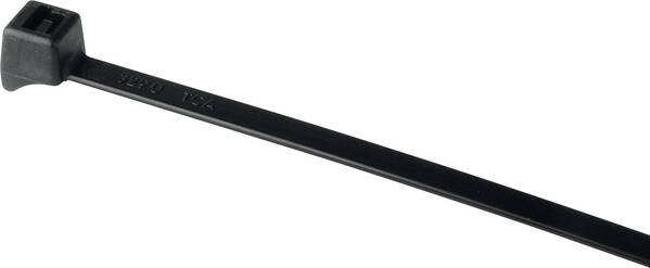 HellermannTyton 112-51960 CTT20R-PA66HS-BK Kabelbinder 101.60 mm 2.50 mm Schwarz Hitzestabilisiert 1000 St.
