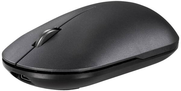 Renkforce RF-WM-200 Maus Kabellos, Bluetooth® Optisch Schwarz 3 Tasten 800 dpi, 1200 dpi, 1600 dpi, 2400 dpi, 4000 dp
