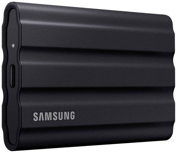 Samsung Portable T7 Shield 2 TB Externe SSD USB-A (USB 3.2 Gen 2) Schwarz PC/Mac MU-PE2T0S/EU