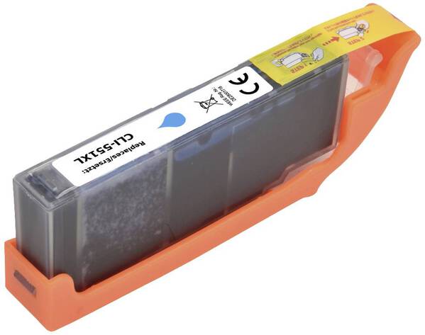 Renkforce Druckerpatrone ersetzt Canon CLI-551C XL Kompatibel Cyan RF-5655918