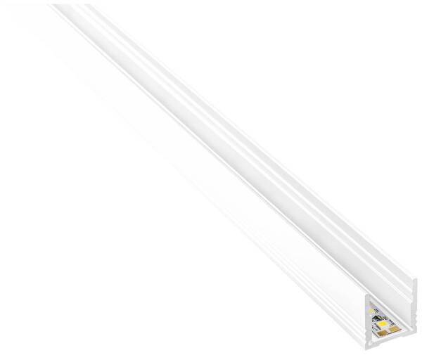 Barthelme 62399101_9010 BARdolino LED-Profil Aluminium (L x B x H) 1000 x 18.4 x 19.7 mm 1 m