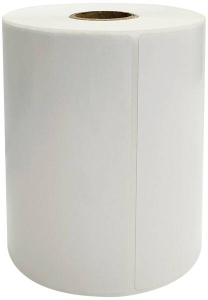 Renkforce Etiketten Rolle 100 x 80 mm Thermodirekt Papier Weiß 500 St. Stark haftend RF-5998016 Vielzweck-Etiketten
