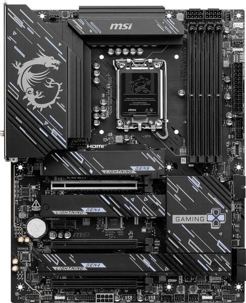 MSI Z890 GAMING PLUS WIFI Mainboard Formfaktor (Details) ATX