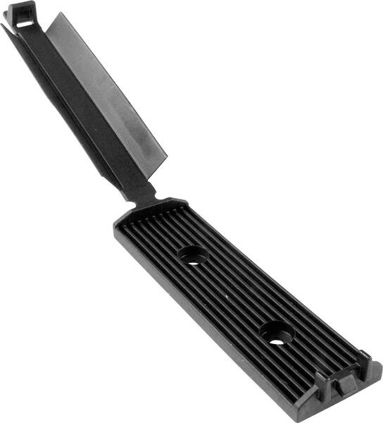 HellermannTyton FKH80APT-I-PA66HIR-BK Befestigungssockel selbstklebend, schraubbar 151-01563 mit Acrylat Kleber, für F