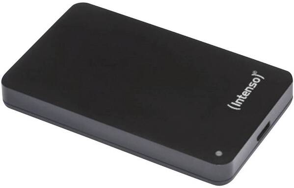 Intenso Memory Case 1 TB Externe Festplatte 6.35 cm (2.5 Zoll) USB-A (USB 3.2 Gen 1) Schwarz 6021560