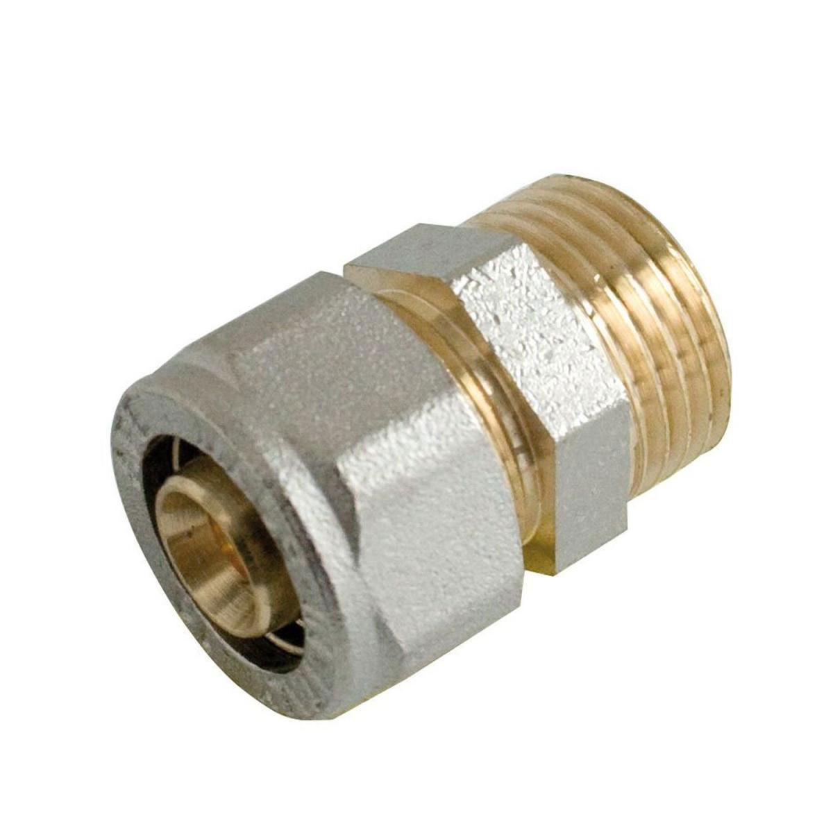 Kirchhoff Übergangsstück 20 mm x ¾ AG Klemmfitting für MSVR | 636843