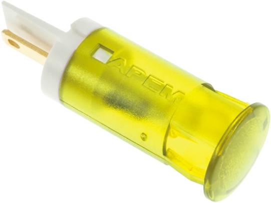 APEM QS121XXHY220 LED-Signalleuchte Gelb 230 V/AC
