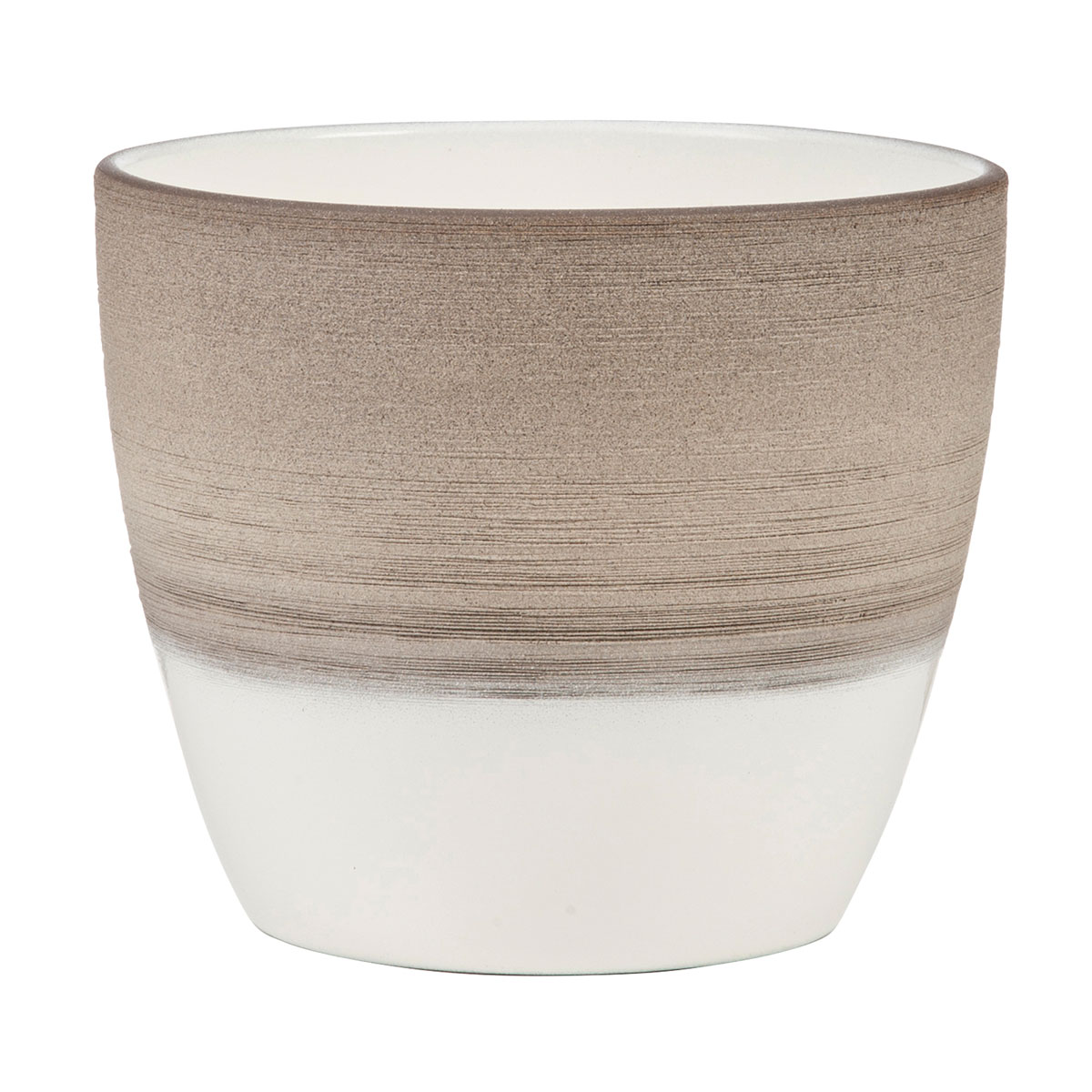 Scheurich Übertopf Espresso Cream 14 cm | 14 | 911015
