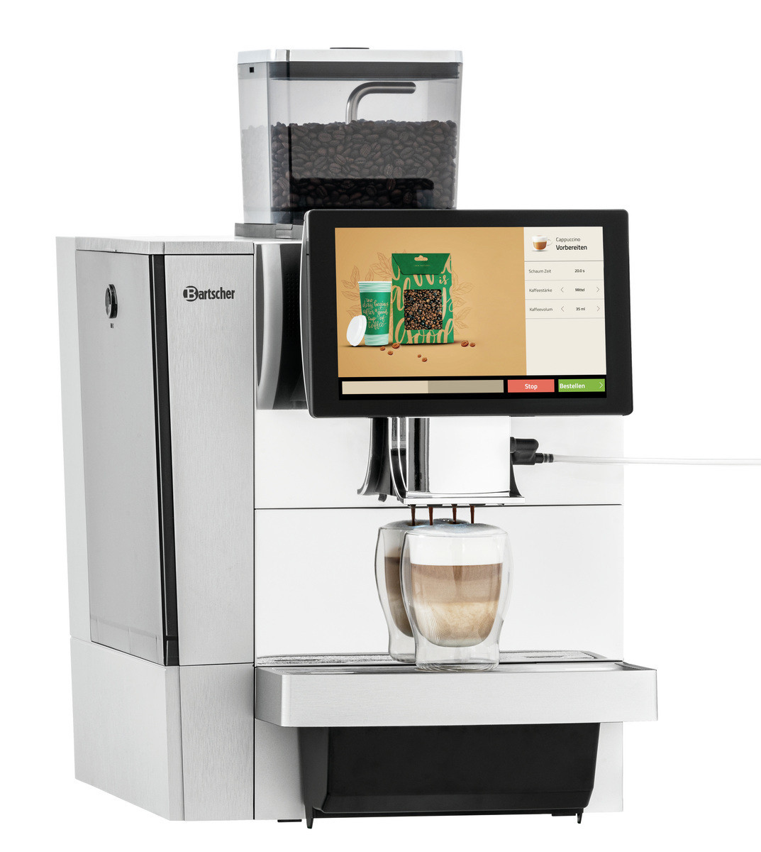 Bartscher Kaffeevollautomat KV1 Deluxe - Perfekter Kaffeegenuss für Ihren Betrieb!