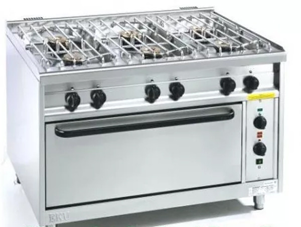 EKU Thermik 850 Gasherd EmaxxBurner JGEH-6
