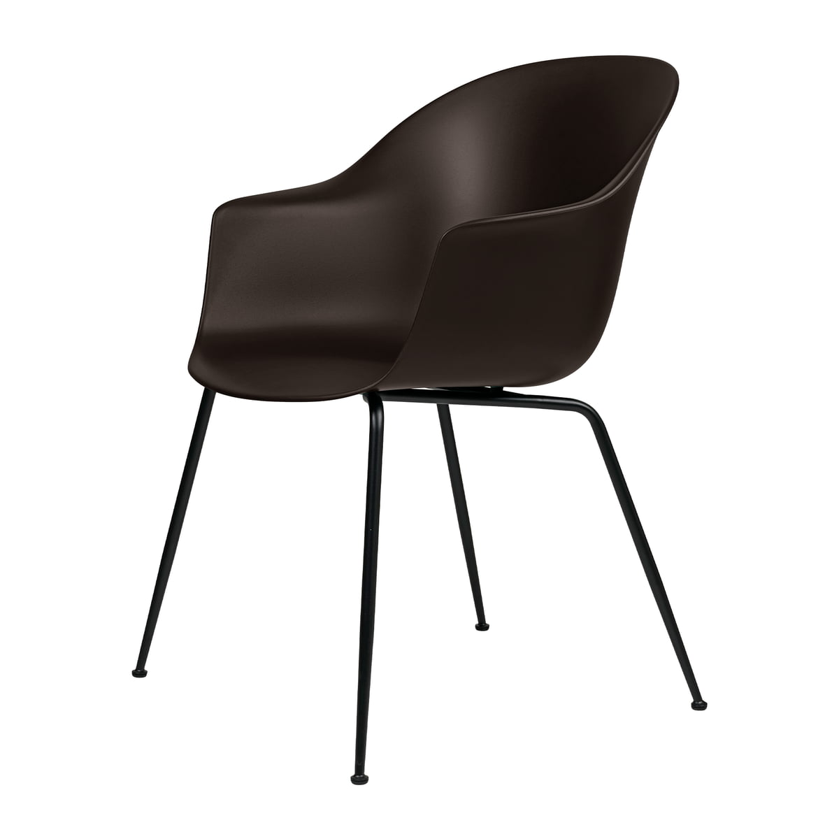 Gubi - Bat Dining Stuhl (Metall)