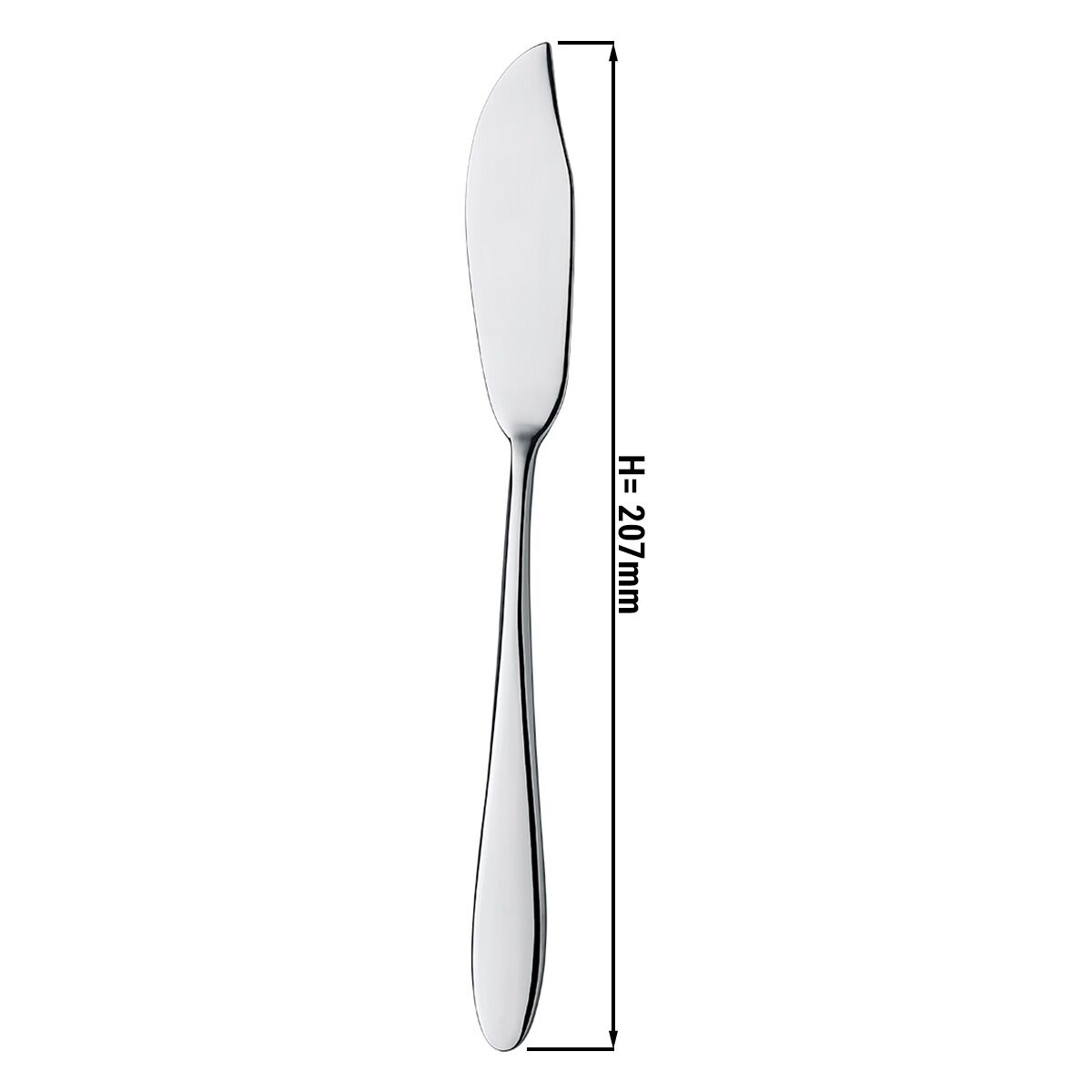 (12 Stück) Fischmesser Leandro - 207mm