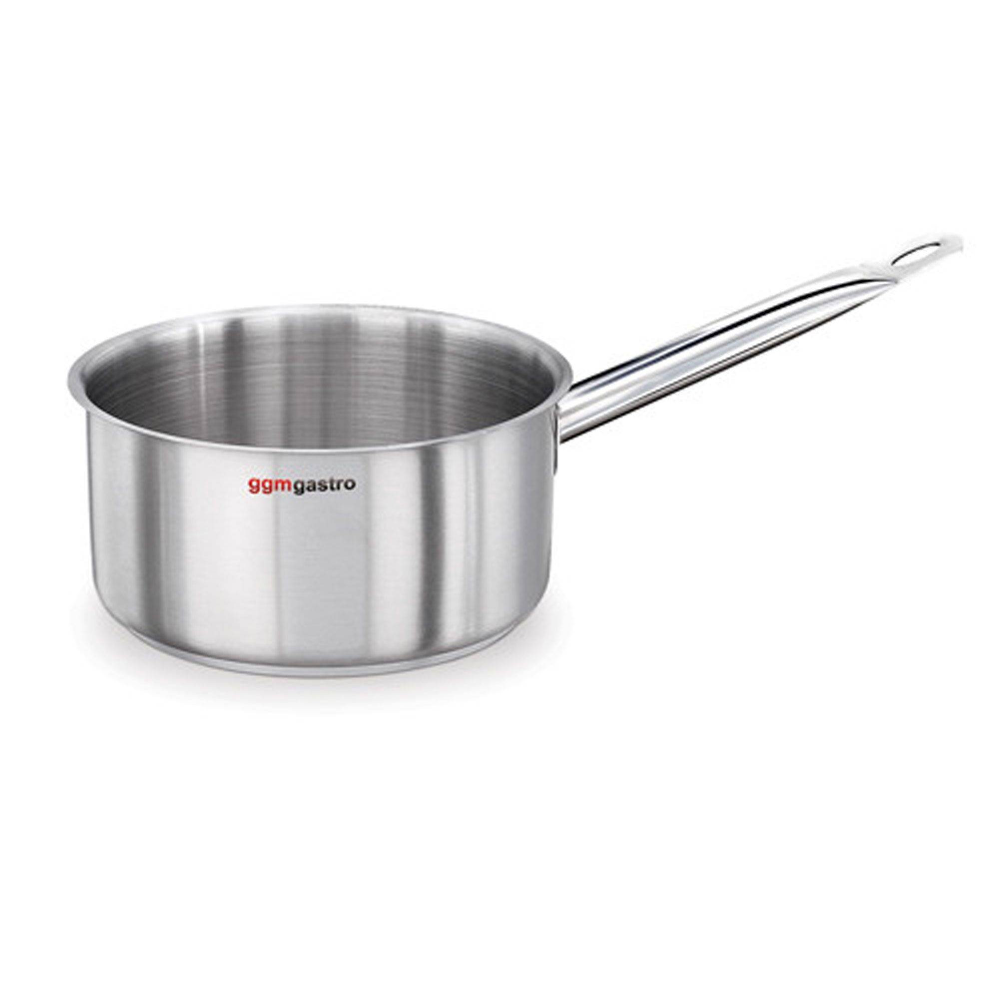 Stiel-Kasserolle - Ø 160mm - Höhe: 110mm - Edelstahl