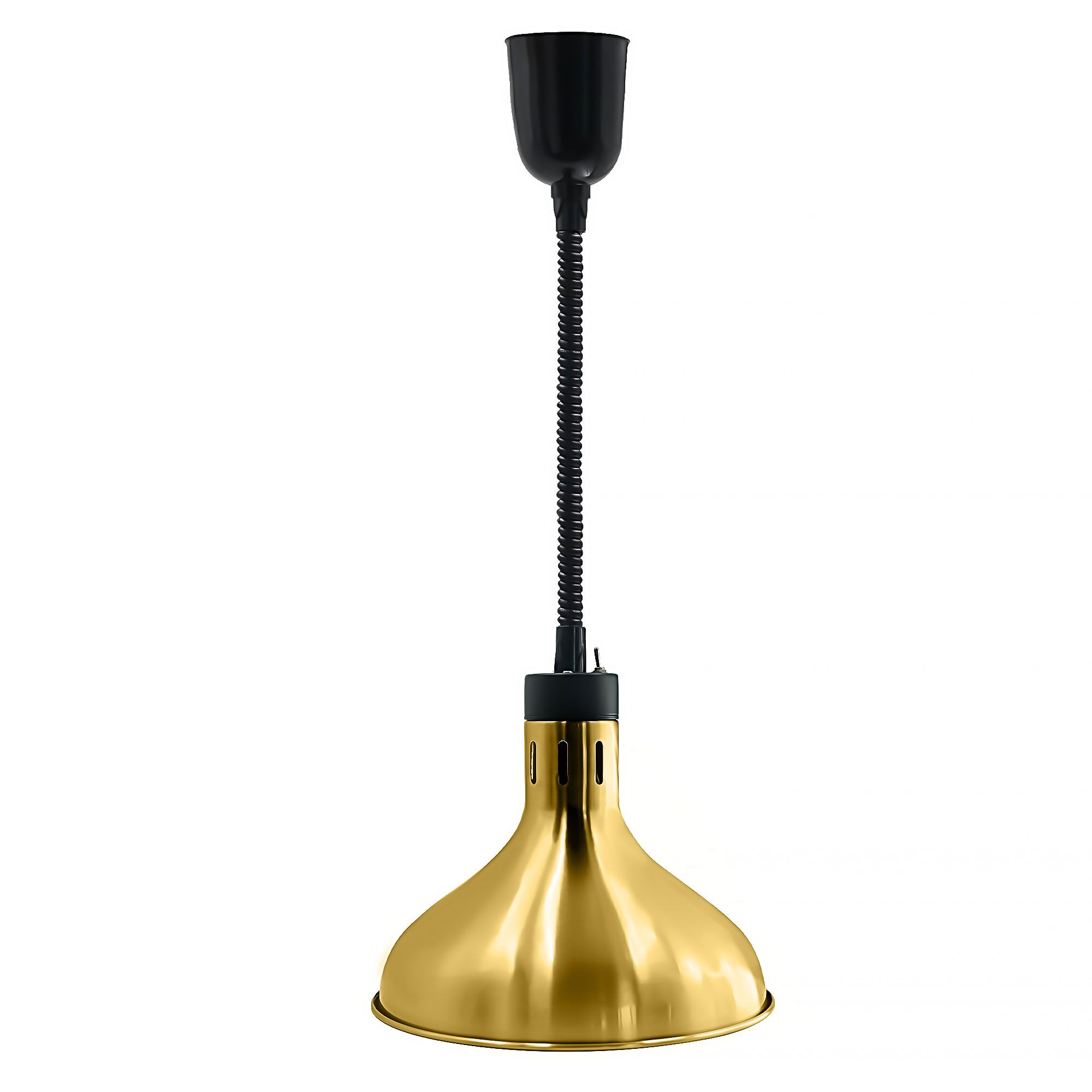 Wärmelampe - 550 Watt - Ø 290 mm - Gold
