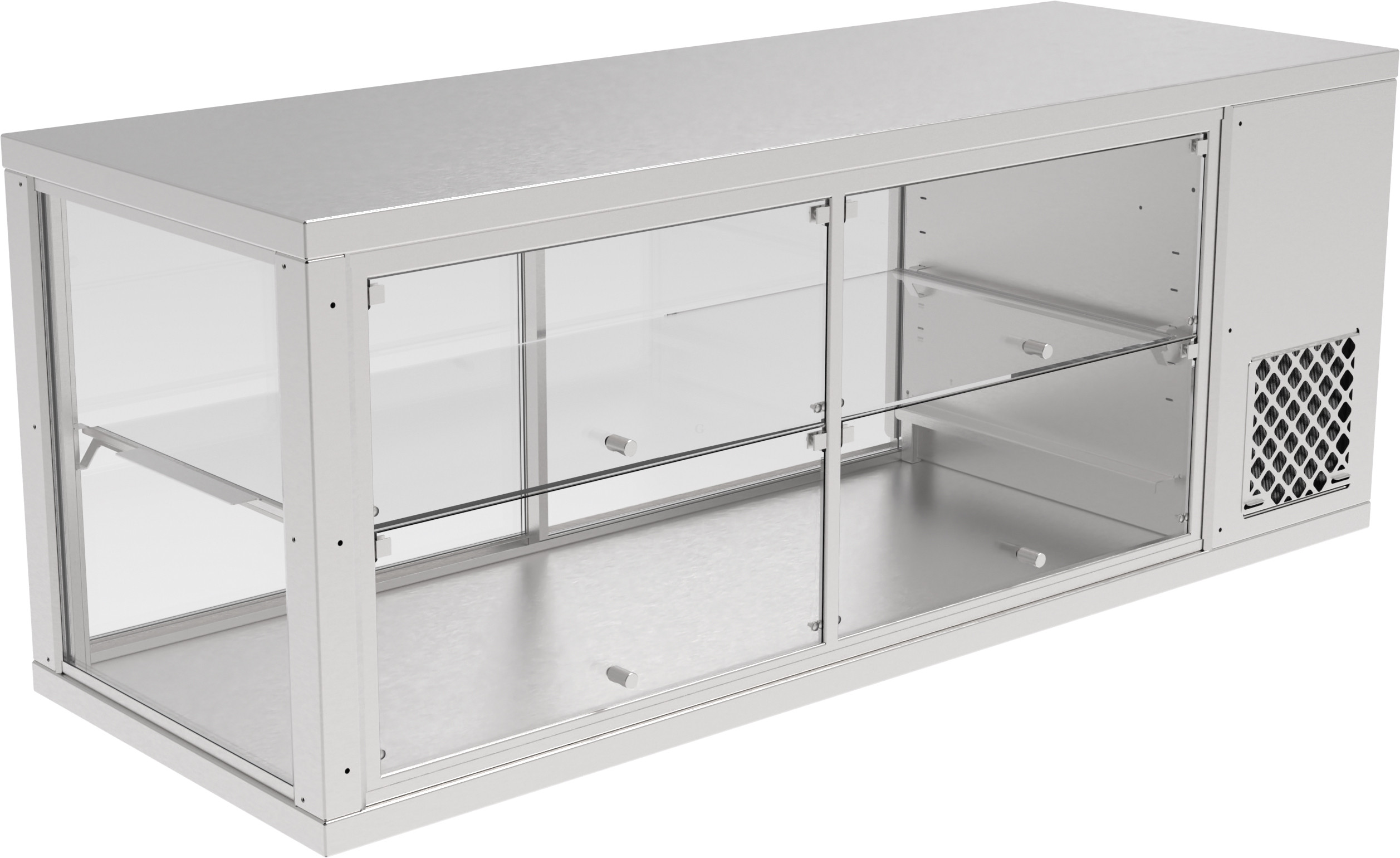NordCap Aufsatzkühlvitrine Serie AKV-S 146 KL R-290