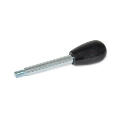 Ganter Norm® - 310-8-80-D-ZB Griffstangen Kunststoff / Stahl, verzinkt