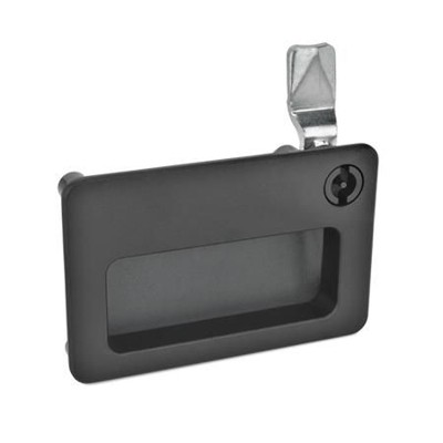 Ganter Norm® - 115.10-VDE-20-2-SW Verriegelungen mit Griffschale