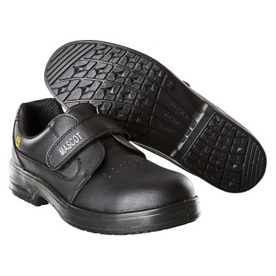 MASCOT® - Sicherheitshalbschuh FOOTWEAR CLEAR, Schwarz, Größe 0838