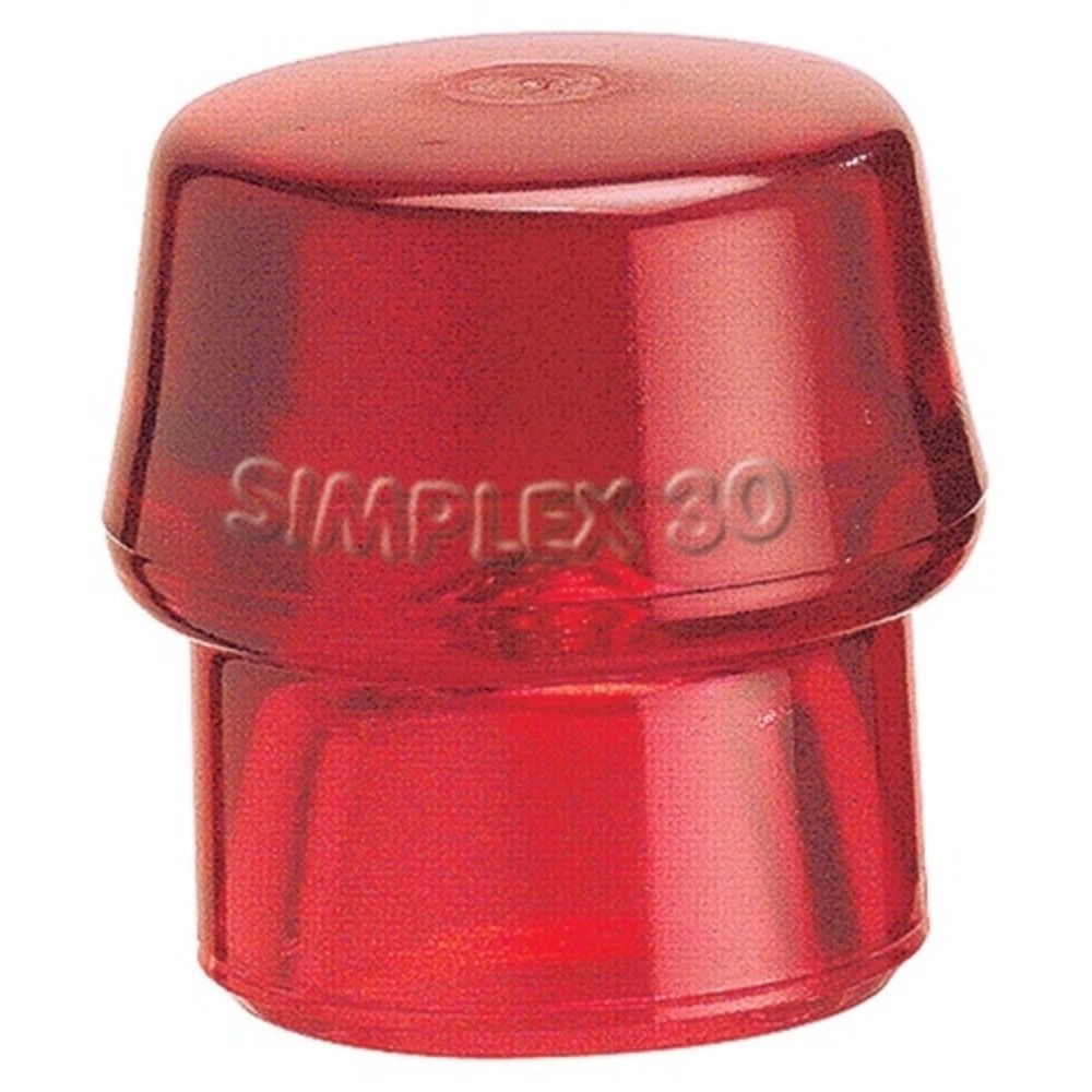 HALDER Schonhammerkopf SIMPLEX Plastik rot, hart