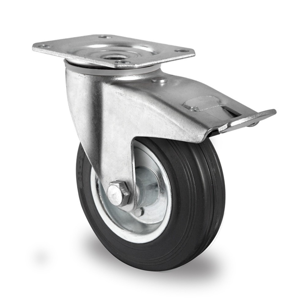 Lenkrolle mit Totalfeststeller Serie SWS4