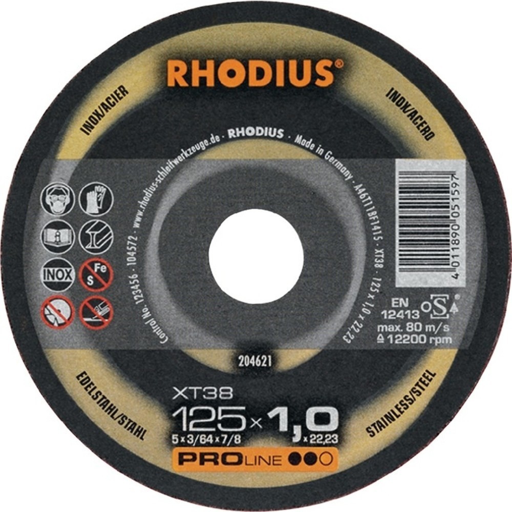 RHODIUS Trennscheibe XT38