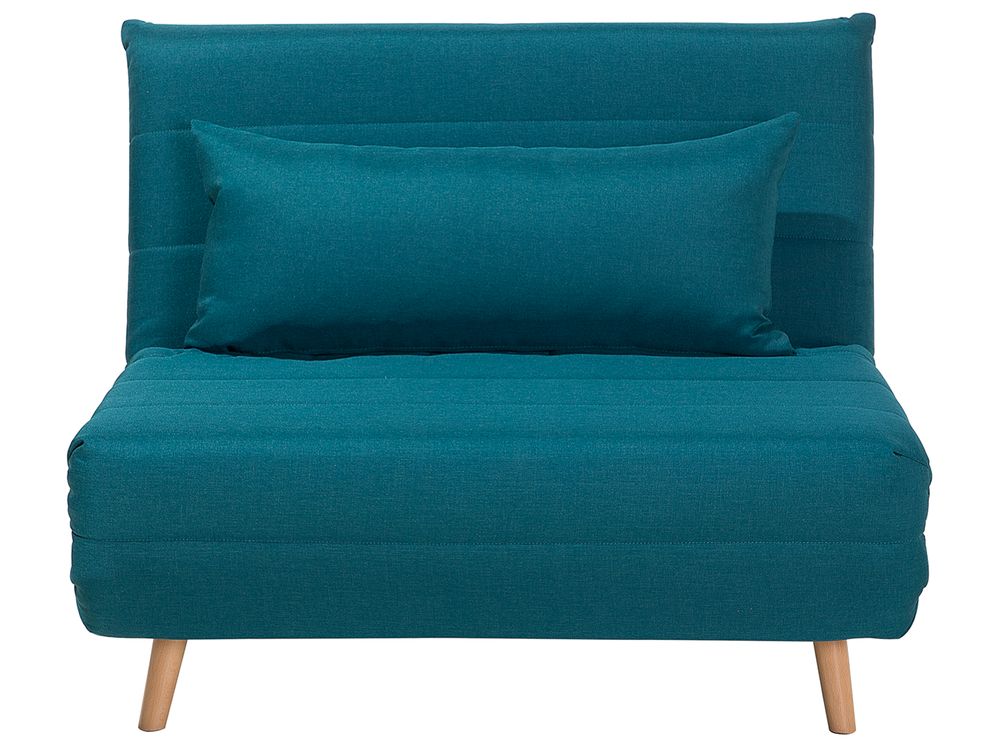 1-Sitzer Schlafsofa seeblau / hellbraun SETTEN