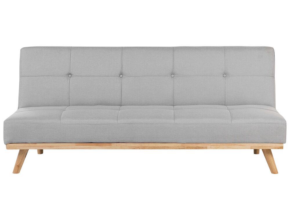 3-Sitzer Schlafsofa hellgrau FROYA