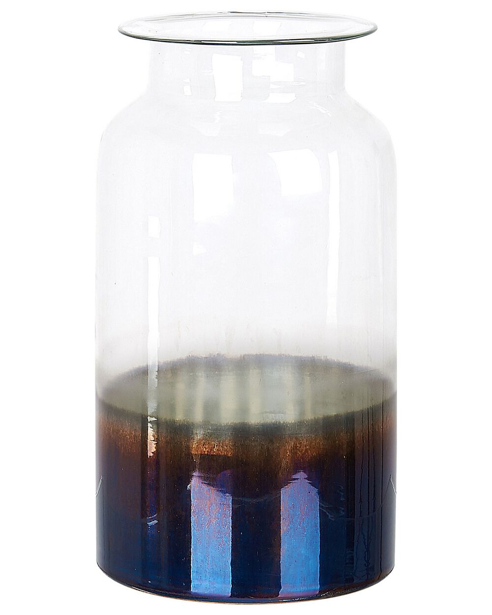 Blumenvase BHATURE Glas 27 cm Bunt