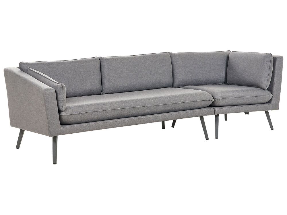 Gartensofa 3-Sitzer LORETELLO rechtsseitig Grau