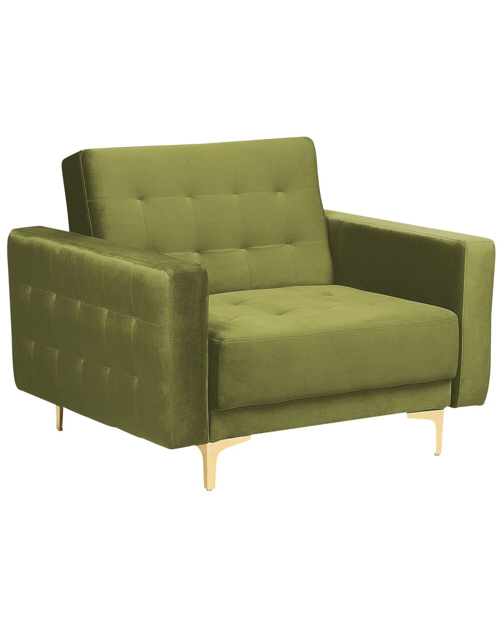 Sessel ABERDEEN Samtstoff Grün