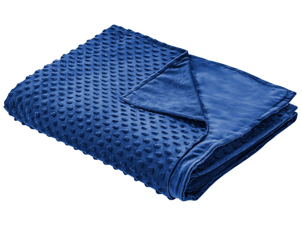 Bezug für Gewichtsdecke CALLISTO 120 x 180 cm Marineblau