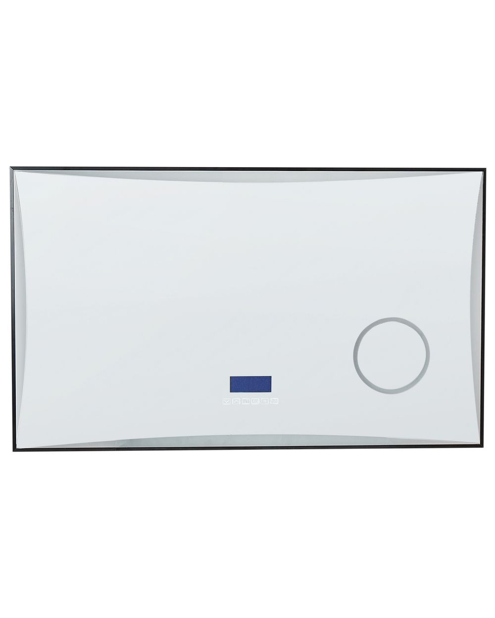 LED-Badezimmer-Spiegel ONLAY 100 cm 60 cm Silber