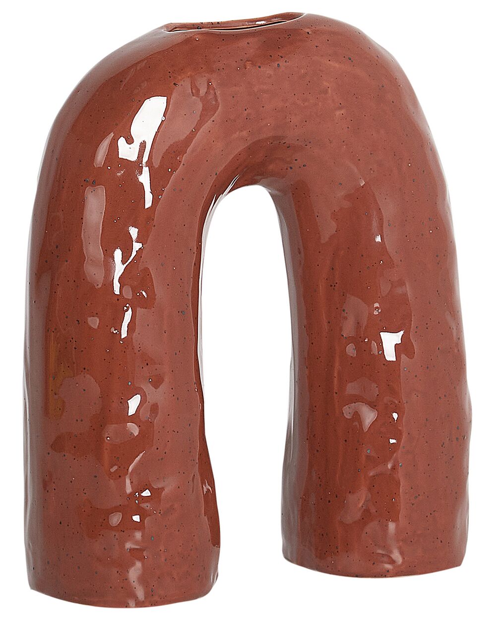Blumenvase PERCH Steinzeug 29 cm Braun
